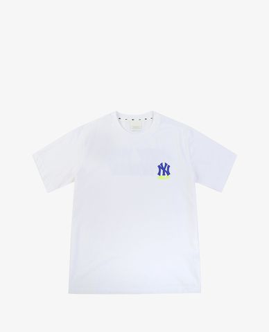  MLB - Áo thun cổ tròn ngắn tay Base Logo 