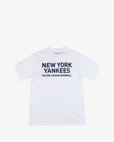  MLB - Áo thun tay ngắn cổ tròn Basic Short Sleeve 