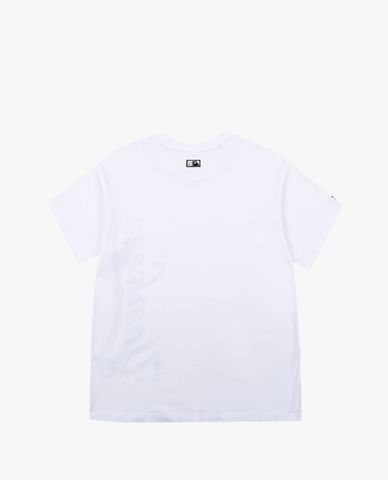  MLB - Áo thun tay ngắn phom suông Basic Classic Logo Vertical 