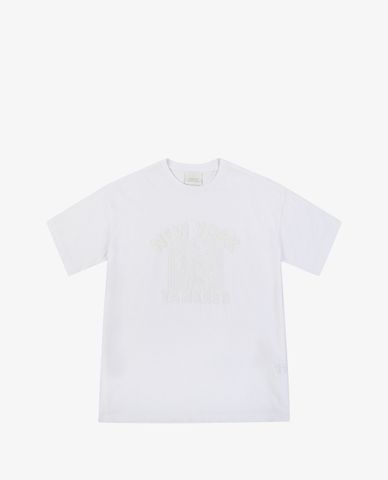  MLB - Áo thun cổ tròn ngắn tay Popcorn Big Boy 