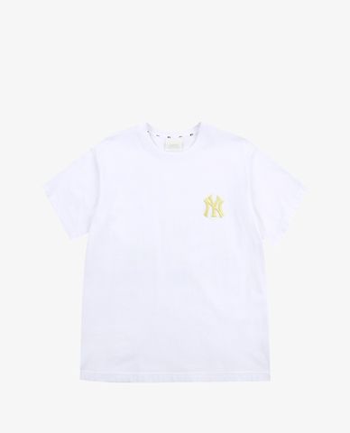  MLB - Áo thun cổ tròn ngắn tay Monogram Gradient Big Logo 