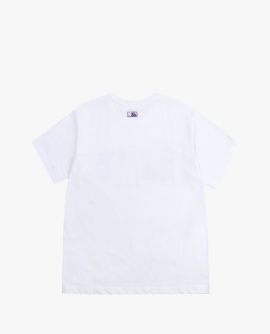  MLB - Áo thun cổ tròn ngắn tay PLAY Pixel Lettering 