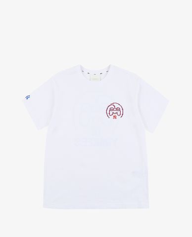  MLB - Áo thun cổ tròn ngắn tay Play Game Over Fit 