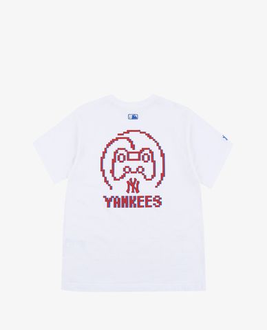  MLB - Áo thun cổ tròn ngắn tay Play Game Over Fit 