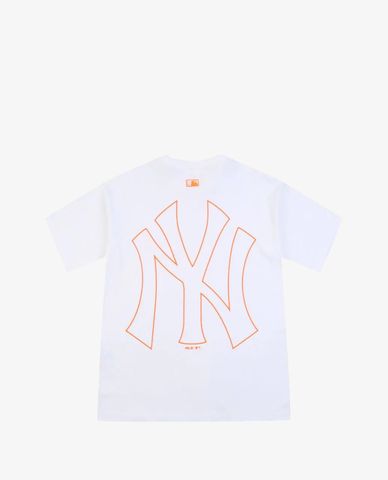  MLB - Áo thun cổ tròn ngắn tay New York Yankees 