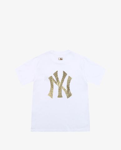  MLB - Áo thun cổ tròn ngắn tay Golden New Year Monogram 