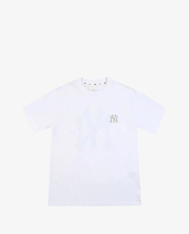  MLB - Áo thun cổ tròn tay ngắn White Unisex 