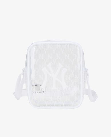  MLB - Túi đeo chéo hình hộp chữ nhật PVC Monogram Mini 