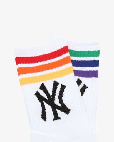  MLB - Vớ cổ cao thời trang Rainbow Big Ball Sox 