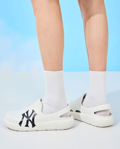  MLB - Giày clog unisex mũi tròn Chunky Bouncer 