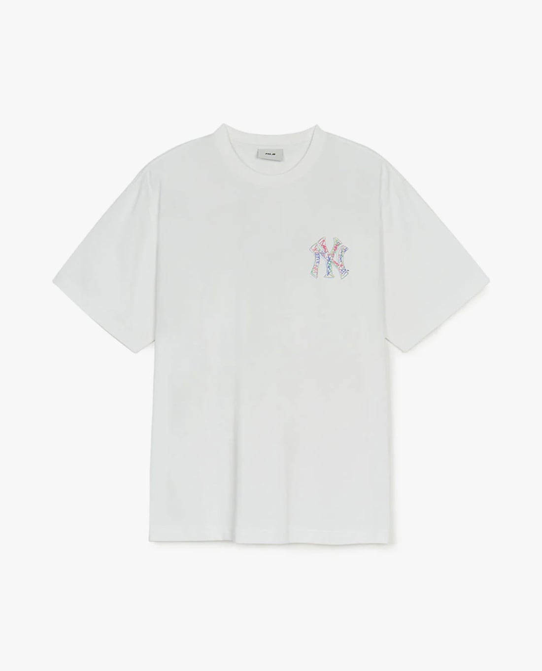 MLB - Áo thun unisex cổ tròn tay ngắn Basic Street Logo