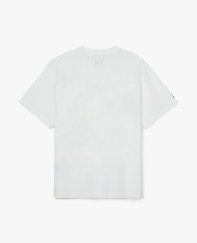  MLB - Áo thun unisex cổ tròn tay ngắn trẻ trung 
