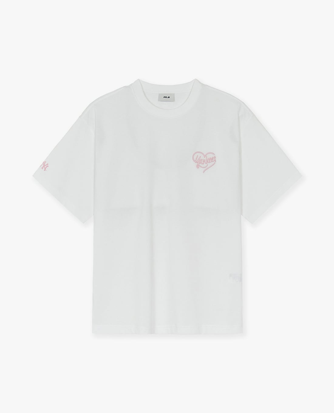 MLB - Áo thun unisex Heart Overfit