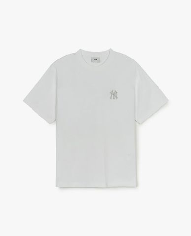  MLB - Áo thun unisex cổ tròn tay ngắn Star Big Lux 