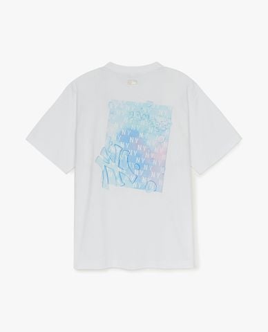  MLB - Áo thun unisex tay ngắn Summer Monotive 