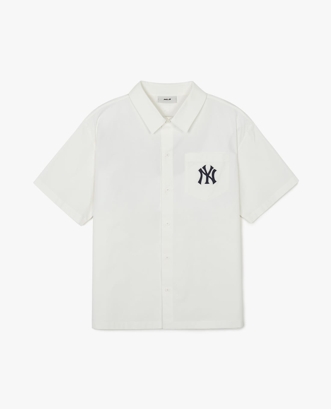 MLB - Áo sơ mi unisex cổ bẻ tay ngắn Varsity New York Yankees