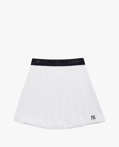  MLB - Chân váy mini xếp li WMS Basic Pleated 