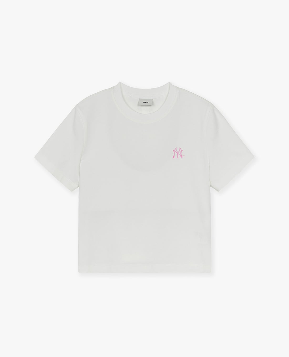 MLB - Áo croptop nữ cổ tròn tay ngắn Summer Vintage