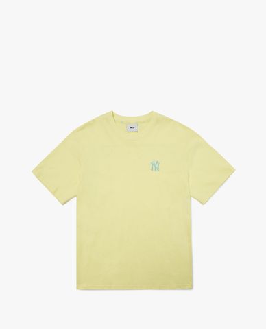  MLB - Áo thun unisex cổ tròn tay ngắn Paisley Back Logo 