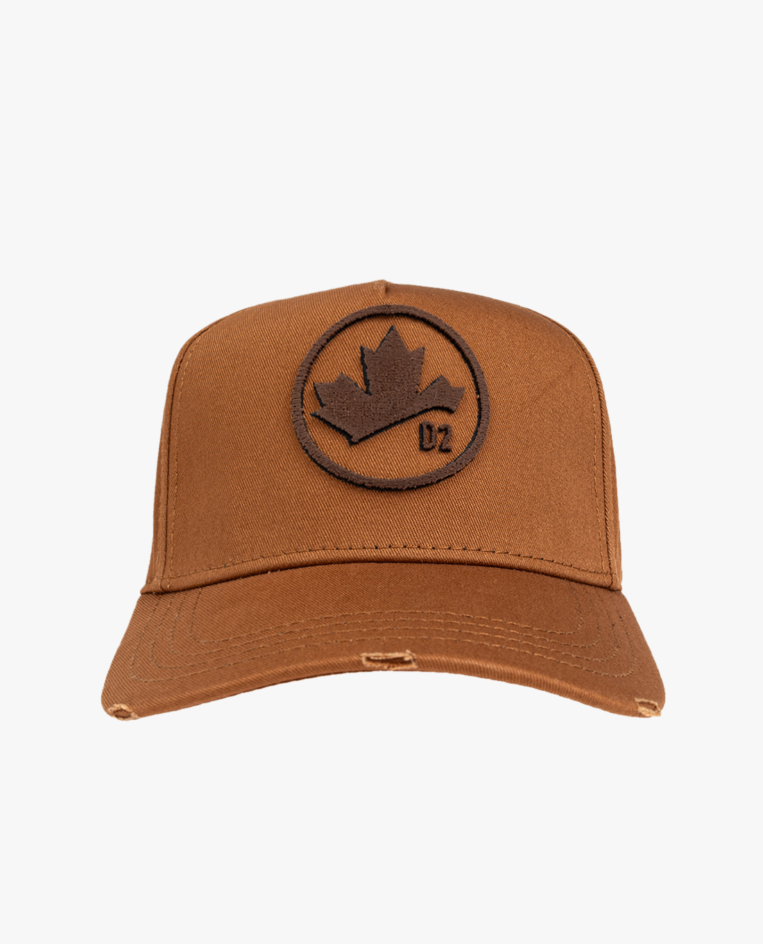DSQUARED2 - Nón bóng chày unisex thêu nổi D2 Leaf