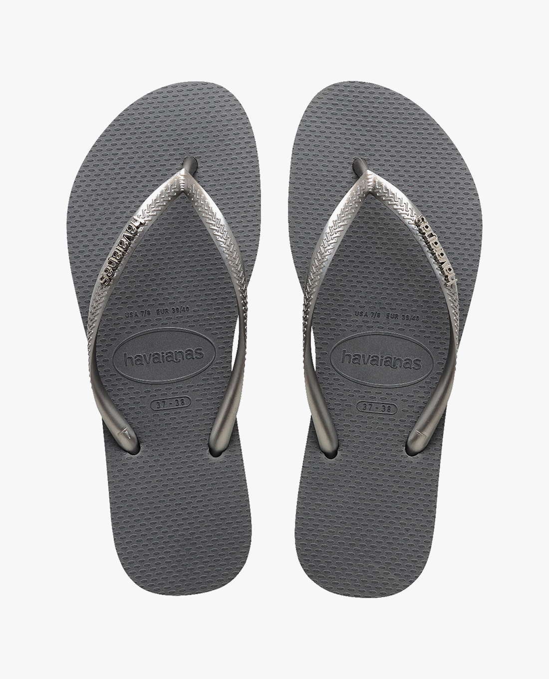 HAVAIANAS - Dép kẹp nữ Slim Logo Metallic
