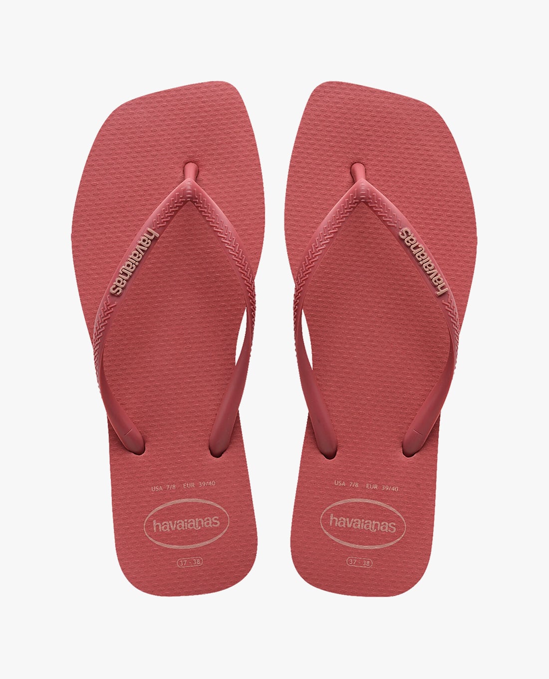 HAVAIANAS - Dép kẹp nữ Slim Square Logo Pop Up