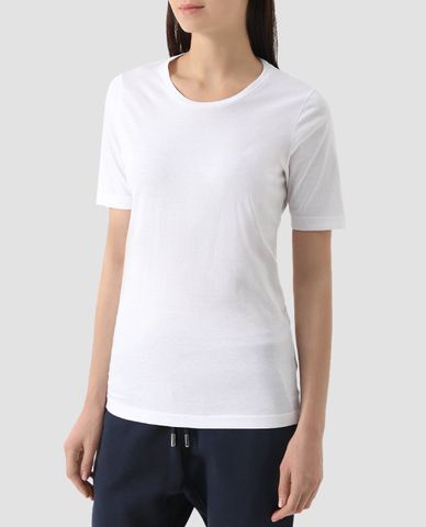  DSQUARED2 - Áo thun nữ phom ôm ngắn tay Round Collar 