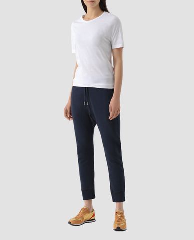  DSQUARED2 - Áo thun nữ phom ôm ngắn tay Round Collar 