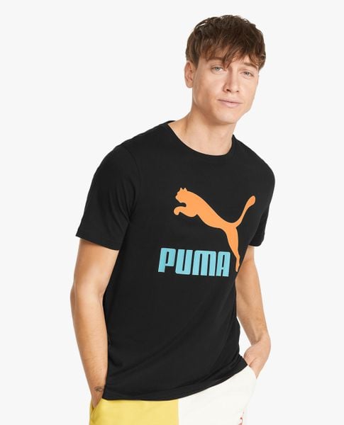 PUMA - Áo thun nam ngắn tay Classics Logo Interest MaisonOnline ...