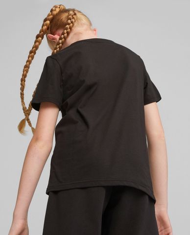  PUMA - Áo thun trẻ em cổ tròn tay ngắn thời trang 