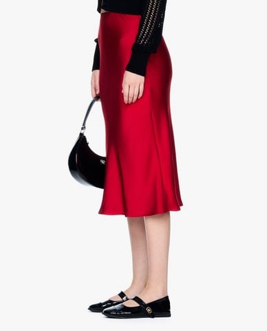  GIGI - Chân váy lưng cao midi nữ tính 