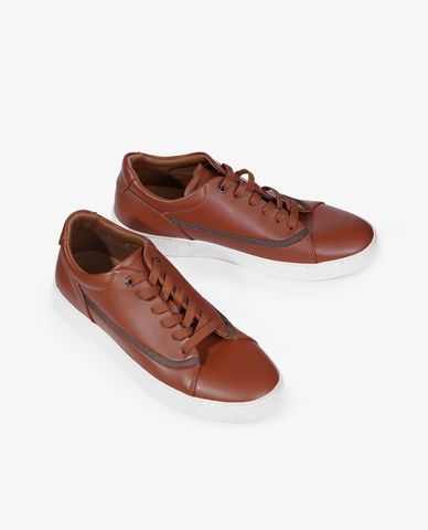  PEDRO - Giày sneaker nam da phối dây buộc 