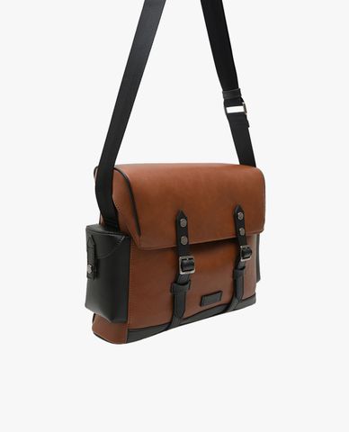  PEDRO - Túi đeo chéo nam phom chữ nhật Multi Compartment Messenger 