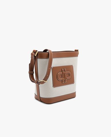  PEDRO - Túi đeo vai nữ phom hình thang Icon Canvas 