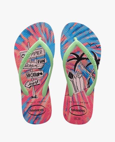  HAVAIANAS - Dép kẹp bé gái Slim Fashion 