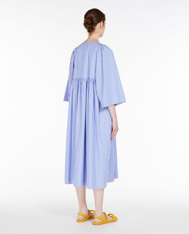  WEEKEND MAX MARA - Đầm xếp li midi cổ tròn tay lỡ Master 