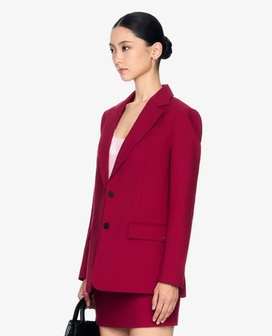  GIGI - Áo khoác blazer nữ cổ V tay dài thanh lịch 
