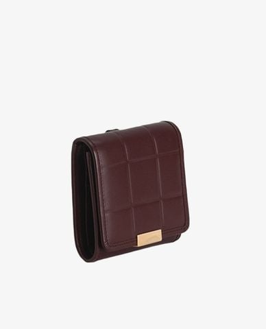  PEDRO - Ví nữ phom vuông Quilted Leather 