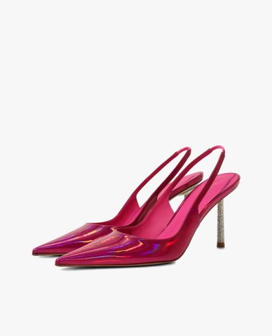  LE SILLA - Giày cao gót nữ bít mũi phối quai Bella 