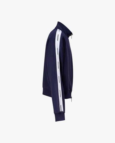  DSQUARED2 - Áo khoác thể thao nam cổ trụ tay dài Burbs 