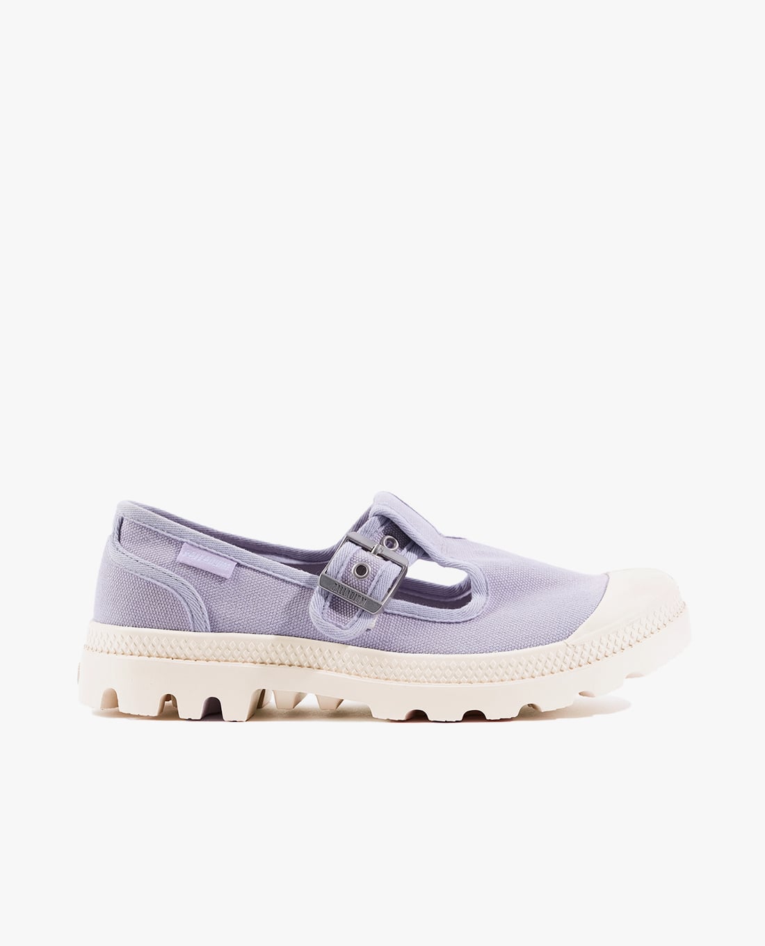 PALLADIUM - Giày lười nữ đế vừa Pampa Mary Jane Washed