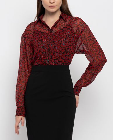  GIGI - Áo sơ mi nữ tay dài phom suông thanh lịch 