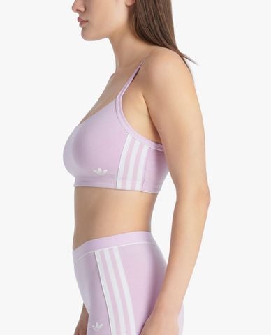  ADIDAS - Áo bra nữ phối logo Adicolor Comfort Flex Cotton Scoop 