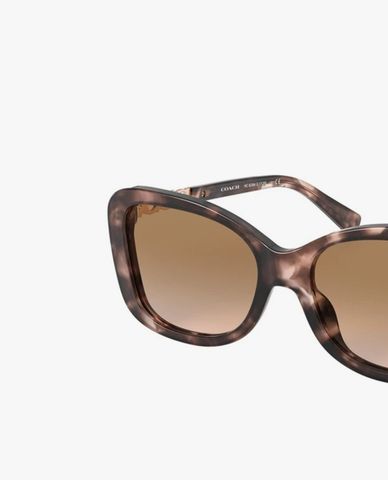  COACH - Kính mát gọng chữ nhật thời trang 