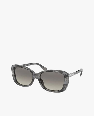  COACH - Kính mát gọng chữ nhật thời trang 