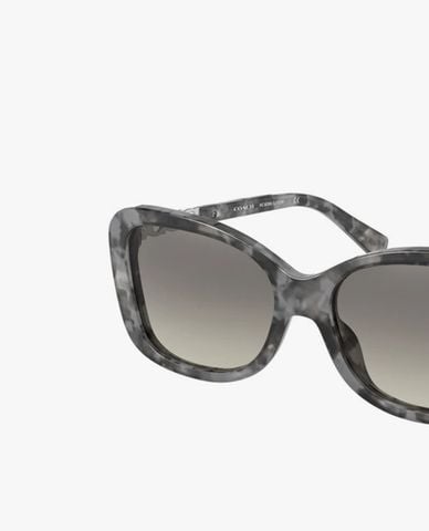  COACH - Kính mát gọng chữ nhật thời trang 