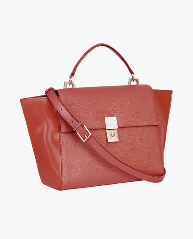  PEDRO - Túi xách tay khóa bấm Black 