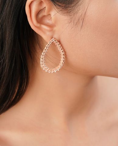  CECI - Khuyên tai nữ hình giọt nước thời trang 