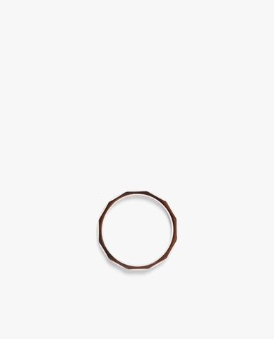  CECI - Nhẫn nữ bản vừa phối viền đen nổi bật 