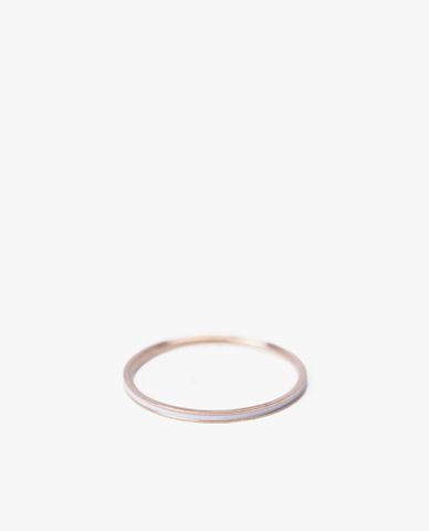  CECI - Nhẫn nữ bản nhỏ phối viền mảnh nữ tính 